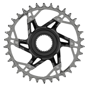 SRAM Chainrings 36 SRAM Bosch DU38 XX T-Type Chainring - Speed: 12 BCD: Direct Mount, Bosch DU38 Steel, Black