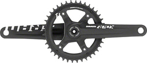 SRAM Cranksets and Arms 165Mm SRAM Apex 1 Crankset - 10/11-Speed 42t 110 Asymmetric BCD GXP Spindle Interface, Black
