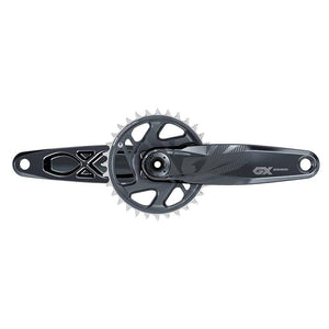 SRAM Cranksets and Arms SRAM GX Eagle DUB C1 Crankset Speed: 11/12 Spindle: 28.99mm BCD: Direct Mount 30 DUB 165mm Black Fat Bike 4"