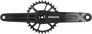 SRAM Cranksets and Arms SRAM SX Eagle Boost Crankset - 175mm 12-Speed 32t Direct Mount DUB Spindle Interface BLK A1