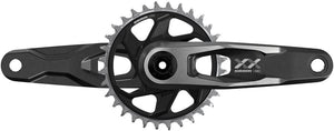SRAM Cranksets and Arms SRAM XX Downhill T-Type Crankset - 165mm 7-Speed 34t 6mm Offset Chainring Direct Mount 56.5mm Chainline DUB DH Spindle BLK