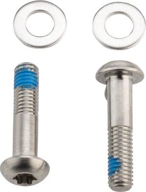 SRAM Disc Brake Parts SRAM Flat Mount Disc Caliper Bracket Bolts 32mm Titanium