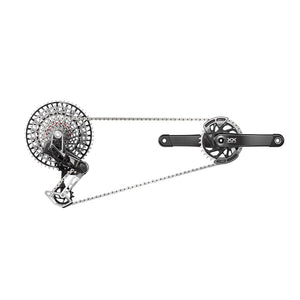 SRAM Group Kits SRAM XX T-Type Eagle AXS Groupset 165mm Blk