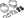 SRAM Road Shifter Part 2009-2011 Road Shifters SRAM Drop Bar Lever Handlebar Clamp Kits