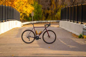 Surly Road Bike Surly Midnight Special Bike - 700c, Steel, 105 2x12, Carbon Fork, Black Cherry Fizz