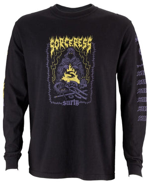 Surly Shirts Surly Sorceress Long Sleeve Shirt Black - Large
