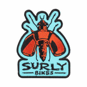 Surly Stickers Surly Wingnut Patch - Black, Blue, Red, One Size