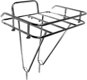 Velo Orange Front Mount Rack Velo Orange Porteur Front Rack: Polished Stainless Steel