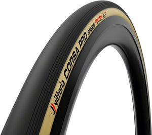 Vittoria Tires 700 X 29 Vittoria Corsa Pro Speed Tire - 700c, Tubeless, Folding, Black/Para, G2.0