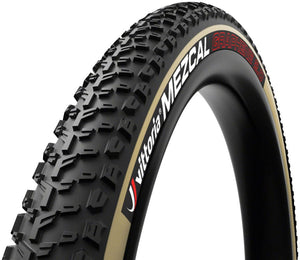 Vittoria Tires Vittoria Mezcal III Tire - 29 x 2.25 Tubeless Folding Black/Tan 4C Race G2.0