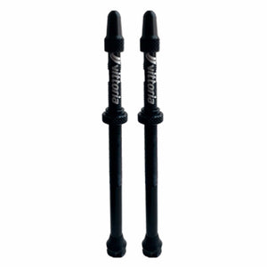 Vittoria Tubeless Valves Vittoria Multiway Tubeless Valve Alloy Black 100mm (Pair)