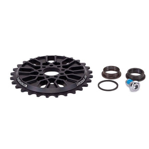 We The People BMX Chainrings 28 We The People Pathfinder Chainring - 6061-T6 Aluminum Black