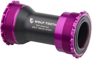 Wolf Tooth Bottom Brackets 30Mm / Ultraviolet Purple Wolf Tooth Bottom Bracket - T47 85.5/92mm
