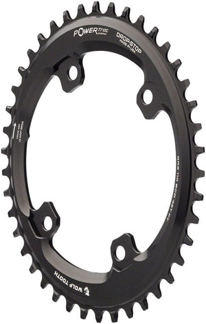 Wolf Tooth Chainrings 42T Wolf Tooth Elliptical Shimano GRX 110 Asymmetric BCD Chainring