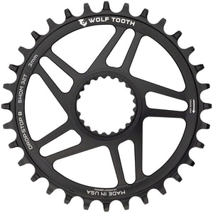 Wolf Tooth Chainrings Wolf Tooth Direct Mount Chainring - 32t Shimano Direct Mount Drop Stop B Boost 3mm Offset BLK
