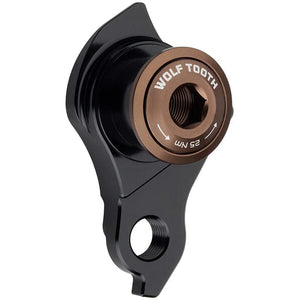 Wolf Tooth Frame Hangers & Parts Wolf Tooth Components Universal Derailleur Hanger (UDH) Espresso