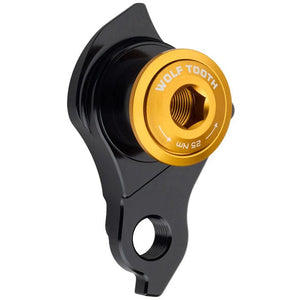 Wolf Tooth Frame Hangers & Parts Wolf Tooth Components Universal Derailleur Hanger (UDH) Gold