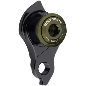 Wolf Tooth Frame Hangers & Parts Wolf Tooth Components Universal Derailleur Hanger (UDH) Olive