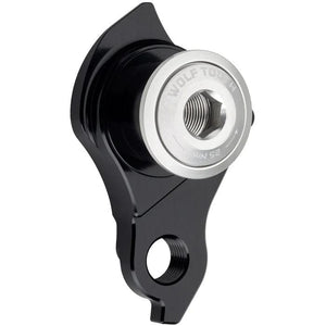 Wolf Tooth Frame Hangers & Parts Wolf Tooth Components Universal Derailleur Hanger (UDH) Raw Silver