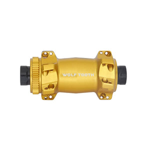 Wolf Tooth Front Hub Wolf Tooth Road/Gravel Front Hub - 12 x 100mm Center-Lock Gold Straight Pull 24H