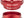 Wolf Tooth Headsets Red Wolf Tooth Premium Internal Headset - EC44 Upper / EC44 Lower For Enve In-Route System Only