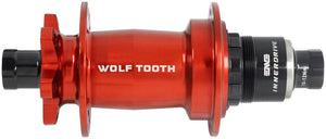 Wolf Tooth Hubs Wolf Tooth Mountain Rear Hub - 12 x 148mm 6-Bolt XD Innerdrive Ratchet 60 Red J-Bend 28H