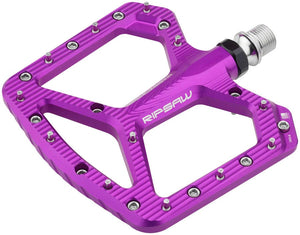 Wolf Tooth Pedals Ultraviolet Purple Wolf Tooth Ripsaw Aluminum Pedals
