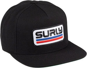 Surly Surly Intergalactic Snapback Cap - Black/Blue/Red/White, Adjustable